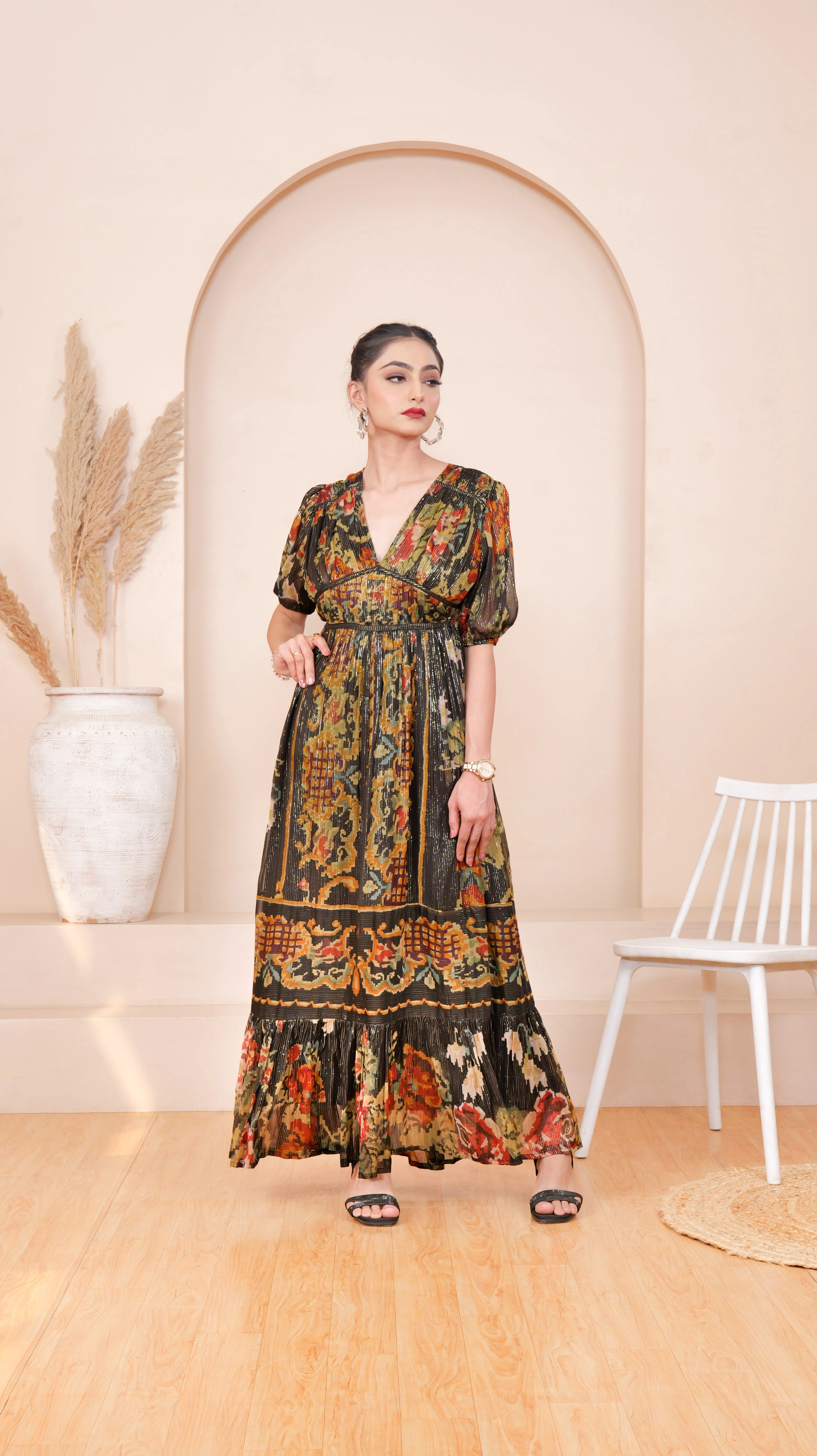 KAELY RUCHED DRESS